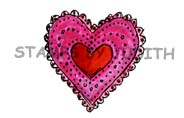 F-330-HK Lace Heart